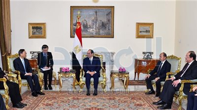 «السيسى» يتسلم دعوة للمشاركة بمنتدى «الحزام والطريق» فى الصين .. أبريل المقبل
