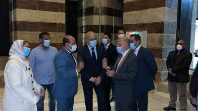 وزير الإسكان يتفقد المرحلة الأولى من محور الفردوس الحر