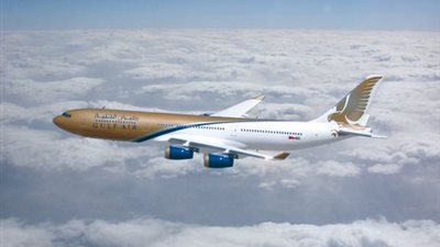 طيران الخليج يغير مسارات رحلاته فوق سيناء بعد تحطم الطائرة الروسية