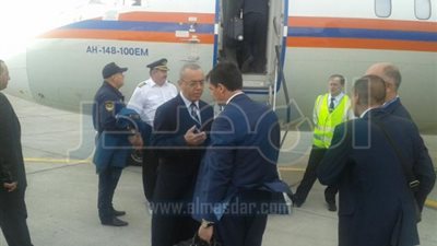 وزير الطوارئ الروسي يغادر القاهرة متجها الي موسكو