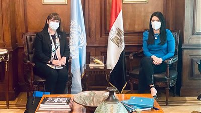 المشاط تبحث مع المنسق المقيم للأمم المتحدة برامج التعاون المشتركة