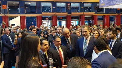 افتتاح الجناح المصري بمعرض «الفيتور» بإسبانيا