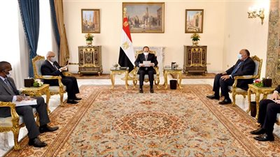 السيسي يستقبل وزير خارجية جمهورية مالي