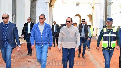 السيسي يتفقد مدينة الفنون والثقافة ودار الأوبرا بالعاصمة الإدارية 