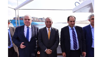 هيئة قناة السويس تستقبل وفد يونانى لعرض الفرص الإستثمارية المشتركة بين البلدين