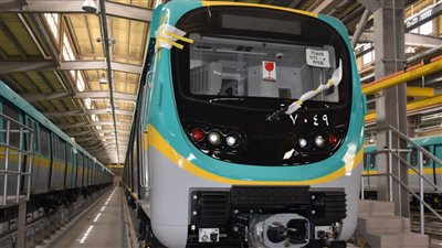 وصول القطار المكيف التاسع لمترو الأنفاق إلى ميناء الإسكندرية