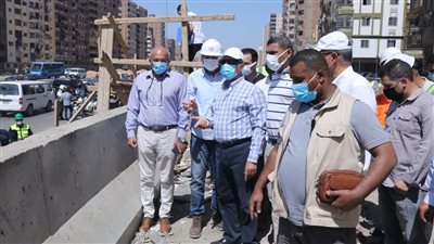 وزير النقل يتابع أعمال التطوير والصيانة الشاملة للطريق الدائري