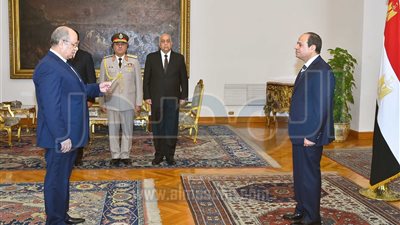 المستشار أحمد أبو العزم يؤدى اليمين الدستورية رئيسًا لمجلس الدولة