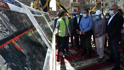مدبولى يتفقد مشروعات الطرق والكباري للربط بين القليوبية والدقهلية