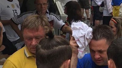 صور: اشتباكات عنيفة بين جماهير منتخبي ألمانيا وأوكرانيا باليورو