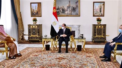السيسي يستقبل تركي آل الشيخ