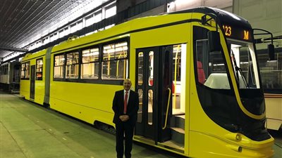 «نقل الإسكندرية» تعلن تشغيل أول عربة ترام مفصلى