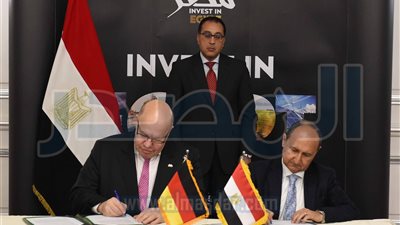 توقيع إعلان مشترك لتعميق العلاقات التجارية بين مصر وألمانيا