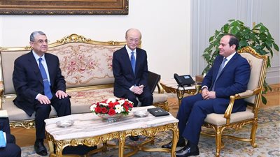 السيسى: الاستفادة من الاستخدامات السلمية للطاقة الذرية لخدمة الأهداف التنموية