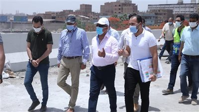 وزير النقل يتابع معدلات تنفيذ أعمال تطوير الطريق الدائري