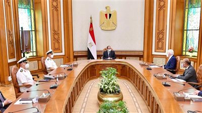 السيسي يستقبل رئيس «لورسن» الألمانية المتخصصة في صناعة السفن