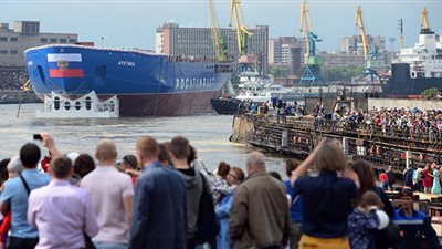 روسيا تدشن أضخم كاسحة جليد ذرية في العالم بتكلفة 1,85 مليار دولار