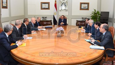 السيسي يستقبل المدير التنفيذي لشركة 