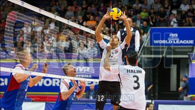 مصر تفوز على التشيك 3-2 في الدوري العالمي للكرة الطائرة