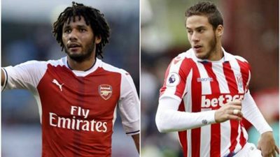 النني يواجه رمضان صبحي في مباراة أرسنال وستوك سيتي اليوم