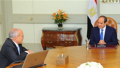 تفاصيل لقاء السيسي ووزير الإنتاج الحربي