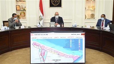 الجزار يتابع موقف مشروعات المرحلة العاجلة بمدينة رشيد الجديدة