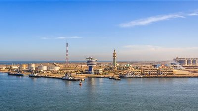  ميناء دمياط  يستقبل 9 سفن حاويات وبضائع خلال 24 ساعة