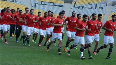 المنتخب يؤدي مرانه الأخير قبل السفر لأوغندا (صور)