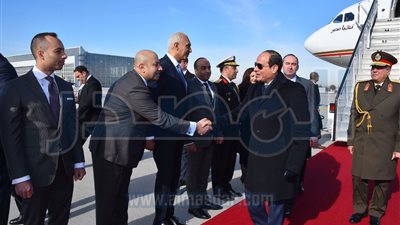 السيسي يصل ألمانيا للمشاركة في مؤتمر ميونيخ للأمن 