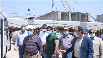 وزير النقل يتابع أعمال تطوير الطريق الدائري حول القاهرة الكبرى