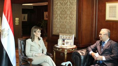 سحر نصر تبحث مع السفير الاندونيسي ترتيبات عقد اللجنة الوزارية المشتركة