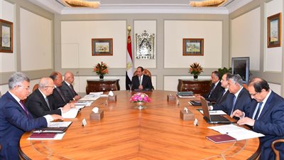 السيسي يجتمع مع الحكومة لمناقشة ملفات 