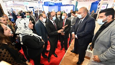 نائب وزير الإسكان يفتتح المعرض الدولي لتكنولوجيا المياه ومعالجة الصرف