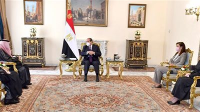السيسي يؤكد الدعم الكامل لتعزيز التجارة والاستثمارات بين مصر والسعودية