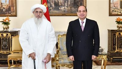 السيسي يستقبل سلطان طائفة البهرة الهندية.. ويؤكد: إيمان مصر بأهمية الحوار بين الشعوب