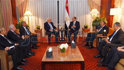 السيسي يلتقى نظيرة الفلسطينى على هامش اجتماعات الأمم المتحدة