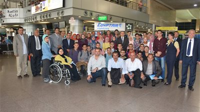 مصرللطيران تنقل أوائل الجمهورية في الثانوية العامة إلى برلين 