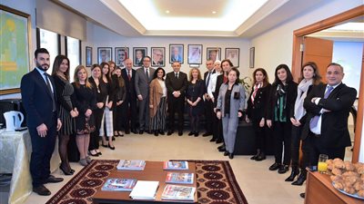 وسام فتوح يترأس الاجتماع التأسيسي لمجوعة تمكين المرأة في المصارف العربية 