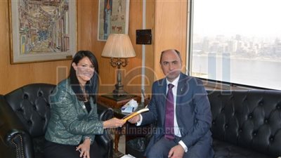 «المشاط» تبحث مع السفير الأوكرانى سبل التعاون فى مجال السياحة