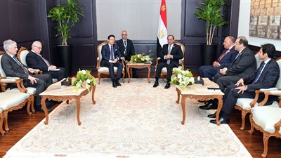 «السيسى» و«كونتى» يبحثان سبل تطوير التعاون الاقتصادى المصرى - الإيطالى