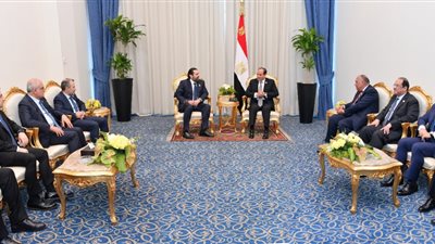 قمة مصرية - لبنانية فى شرم الشيخ لتعزيز أطر التعاون المشترك 