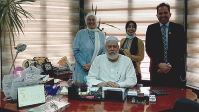 علي جمعة يفسّر قيمة العمل لأهالي سانت كاترين ضمن «تجليات» المصرف المتحد