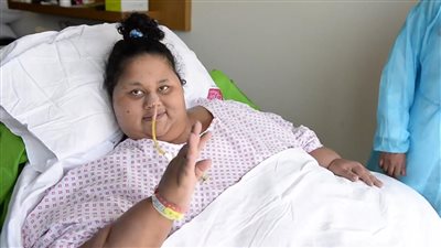 وفاة إيمان عبد العاطي أسمن امرأة في العالم