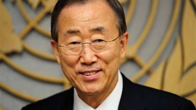 بان كي مون يصل قطاع غزة