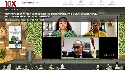 «مغاورى» يؤكد حرص مصر على تفعيل إتفاقية التجارة الحرة القارية