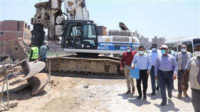 وزير النقل يتفقد أعمال التوسعة والتطوير والصيانة الشاملة بالطريق الدائري