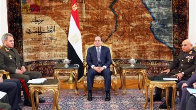 الرئيس السيسى يوفد مندوبين للتعزية