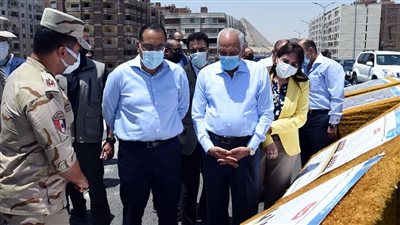 رئيس الوزراء يتفقد أعمال تنفيذ محور ترسا في الجيزة