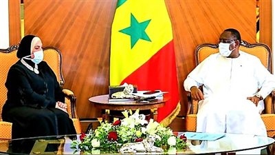 رئيس السنغال: ندعم حقوق الشعب المصري الأزلية في مياه نهر النيل