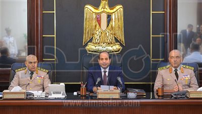 ننشر نص كلمة الرئيس في اجتماع المجلس الأعلى للقوات المسلحة